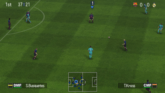 اسکرین شات بازی فوتبال PES6 نسخه 2019 5