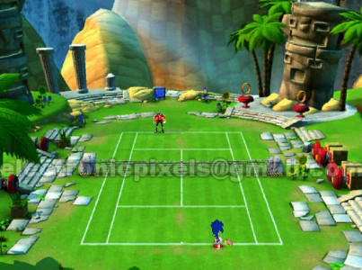 اسکرین شات بازی تنیس ستاره های سگا 6