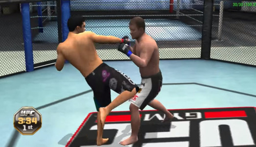 اسکرین شات بازی مبارزات UFC 4