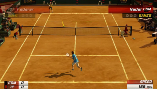 اسکرین شات بازی تنیس حرفه ای 3 1