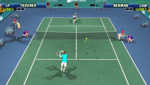 اسکرین شات بازی تنیس : تور جهانی 4