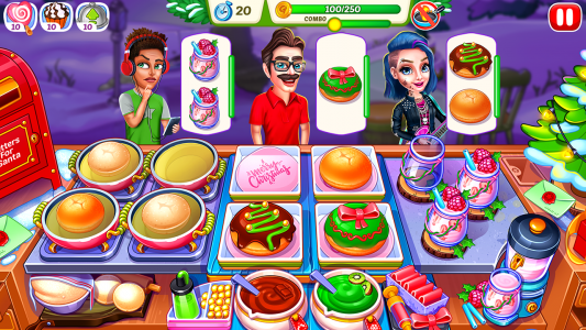 اسکرین شات بازی Christmas Fever Cooking Games 1