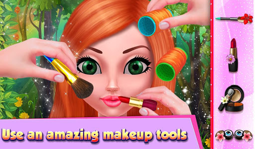 اسکرین شات برنامه Flower Girl Makeup Salon - Girls Beauty Games 4