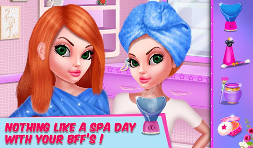 اسکرین شات برنامه Flower Girl Makeup Salon - Girls Beauty Games 2