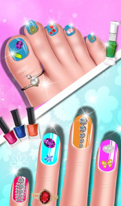 اسکرین شات بازی Fashion Doll Nail Salon 2