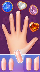 اسکرین شات 5 بازی Glam Nail Art Salon Games