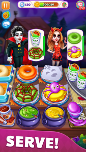 اسکرین شات بازی Halloween Madness Cooking Game 1