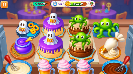 اسکرین شات 3 بازی Halloween Madness Cooking Game
