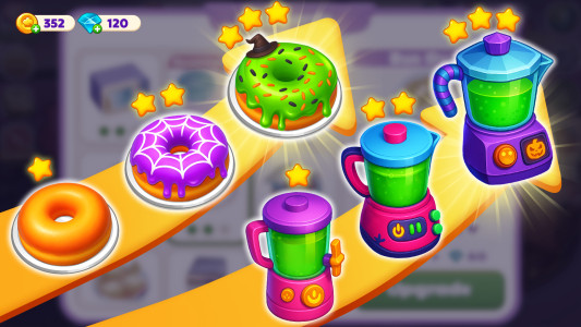 اسکرین شات 5 بازی Halloween Madness Cooking Game