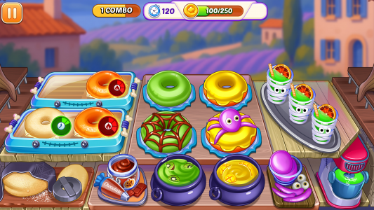 اسکرین شات 1 بازی Halloween Madness Cooking Game