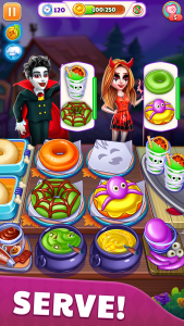 اسکرین شات بازی Halloween Cooking & Makeover 1