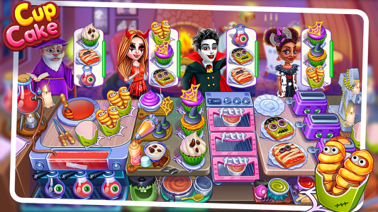 اسکرین شات بازی Halloween Cooking Games 7