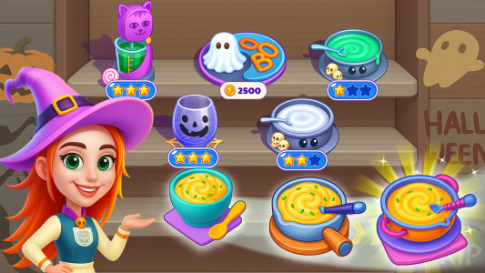 اسکرین شات 4 بازی Halloween Cooking Madness Game