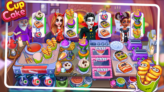 اسکرین شات بازی Halloween Cooking Games 8
