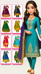 اسکرین شات 2 برنامه Indian Star Designer Dresses