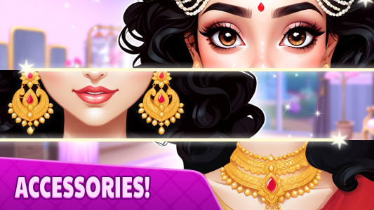 اسکرین شات بازی Indian Bridal Saree Salon Game 2