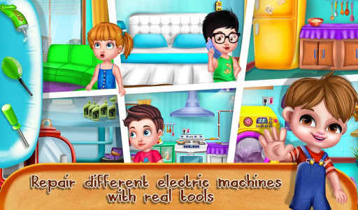 اسکرین شات 4 بازی Handyman Games Repair & Clean