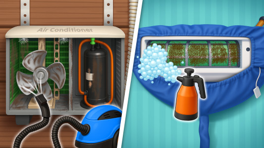 اسکرین شات 4 بازی House Clean, Fix & Repair Game