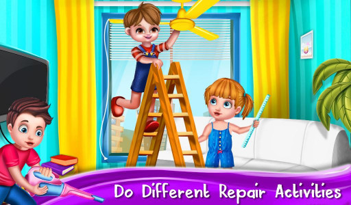 اسکرین شات 1 بازی Handyman Games Repair & Clean