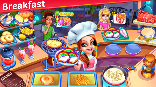 اسکرین شات بازی Cooking Express Cooking Games 3