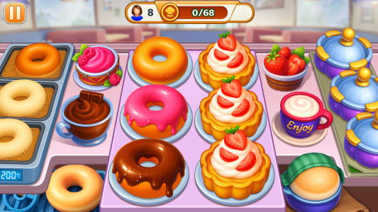 اسکرین شات 2 بازی My Cafe Shop : Cooking Games
