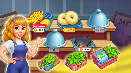 اسکرین شات بازی My Cafe Shop : Cooking Games 4