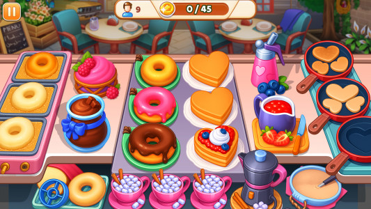 اسکرین شات بازی My Cafe Shop : Cooking Games 2