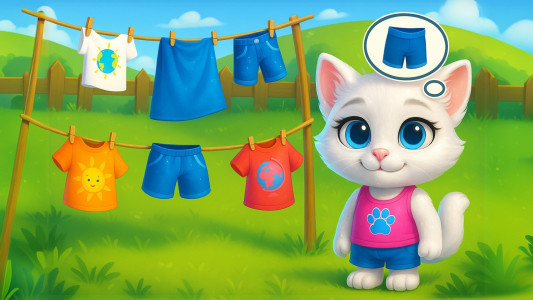 اسکرین شات 5 بازی Kitty Cat Daycare Salon Games