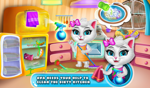 اسکرین شات بازی Ava's Kitty Pet Daycare Part1 1