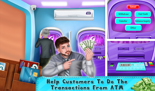 اسکرین شات 7 بازی Virtual Bank Simulator Games