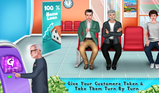 اسکرین شات بازی My Virtual Bank Simulator Game 1