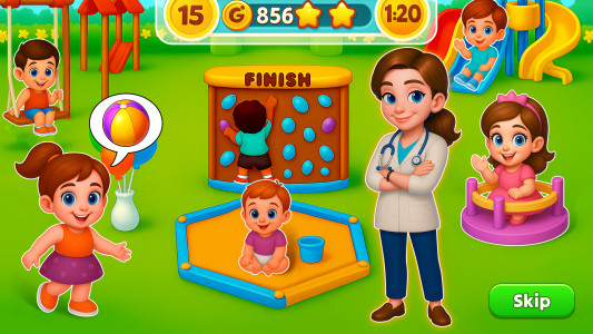 اسکرین شات 3 برنامه Pregnant Mommy Care Games