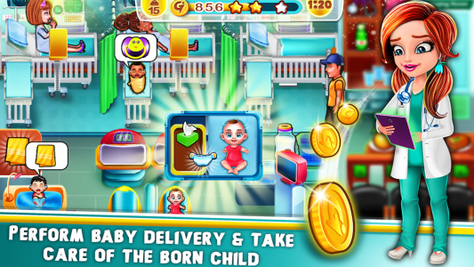 اسکرین شات 2 برنامه Pregnant Mommy Care Games
