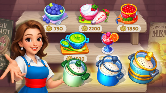 اسکرین شات 4 بازی Restaurant Diary: Cook & Style