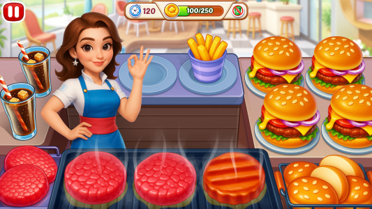 اسکرین شات 3 بازی Restaurant Diary: Cook & Style