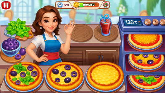 اسکرین شات 1 بازی Restaurant Diary: Cook & Style
