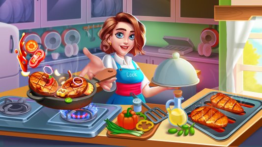 اسکرین شات بازی Restaurant Diary Cooking Games 5