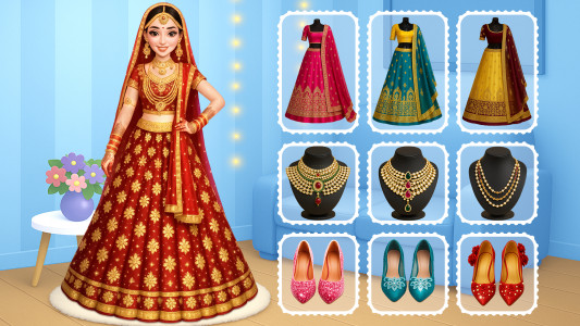 اسکرین شات 1 برنامه Indian Wedding Game Ritual1
