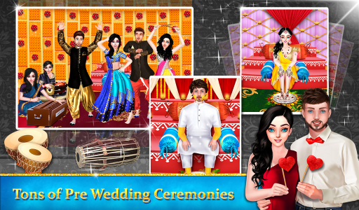 اسکرین شات برنامه Indian Wedding Game Ritual1 3