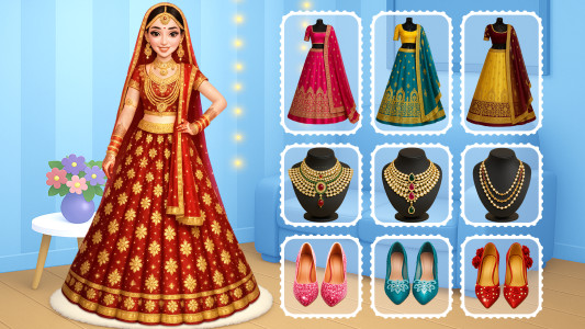 اسکرین شات 1 برنامه Indian Wedding Game Ritual1