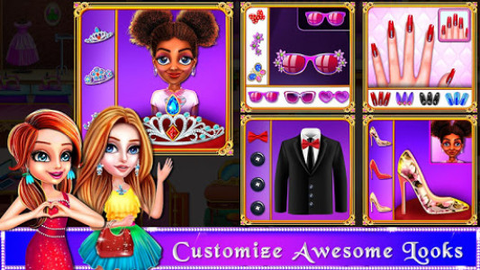 اسکرین شات برنامه Wedding Bride and Groom Fashion Salon Game 3