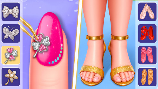 اسکرین شات 2 برنامه Wedding Bride Salon Games