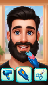اسکرین شات 4 بازی Celebrity Beard Salon Makeover