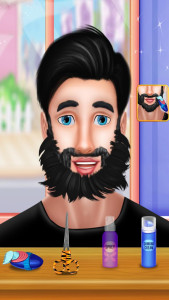 اسکرین شات 2 بازی Celebrity Beard Salon Makeover