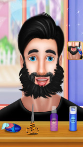 اسکرین شات 2 بازی Celebrity Beard Salon Makeover
