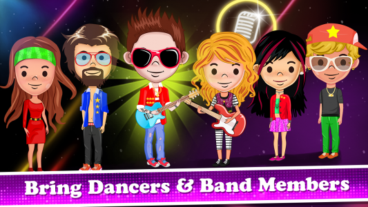 اسکرین شات بازی Pop Star Band Clicker Games 4