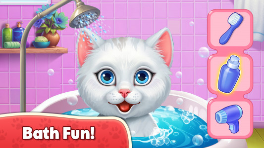 اسکرین شات 4 بازی Kitty Bedtime Activities Games