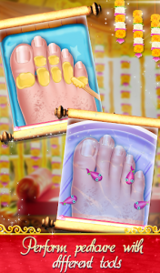 اسکرین شات بازی Indian Princess Mehndi Hand & Foot Beaut Spa Salon 3