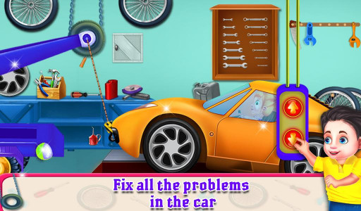 اسکرین شات بازی Car Garage Repair Workshop 4