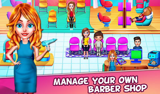 اسکرین شات بازی My Barber Shop - Hairstylist Fashion Salon Game 7